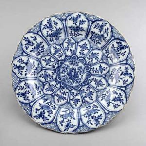Silk Road china plate - blue and white.jpg